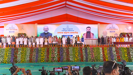 बिहार में कैबिनेट विस्तार, राज्यपाल ने विजय सिन्हा और निशांत कुमार को दिलाई शपथ
