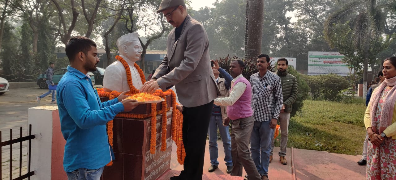 देशरत्न डॉ राजेंद्र प्रसाद की जयंती मनाई गयी