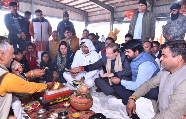 हर वर्ग के विकास के लिए प्रतिबद्ध हैं मुख्यमंत्री सैनी: अरविंद शर्मा
