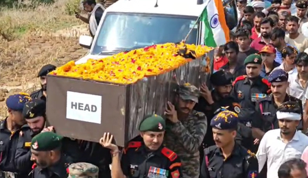 हरियाणा : अग्निवीर शहीद समय सिंह का पार्थिव शरीर पहुंचा नूंह, राजकीय सम्मान के साथ हुआ अंतिम संस्कार