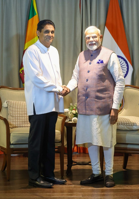 पश्चिम बंगाल में चुनावी रुझानों के बीच श्रीलंका के विपक्ष के नेता ने पीएम मोदी को दी बधाई
