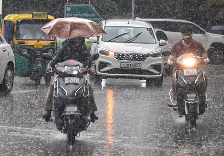 दिल्ली-एनसीआर में मानसून सक्रिय, 24 अगस्त तक बारिश का पूर्वानुमान