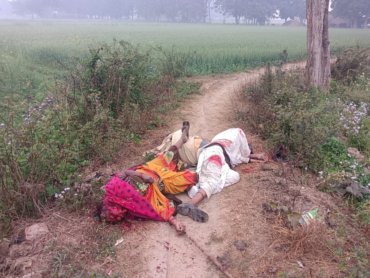 गोरखपुर में खौफनाक ट्रिपल मर्डर : पोते ने दादा-दादी और दादा के भाई की बेरहमी से की हत्या