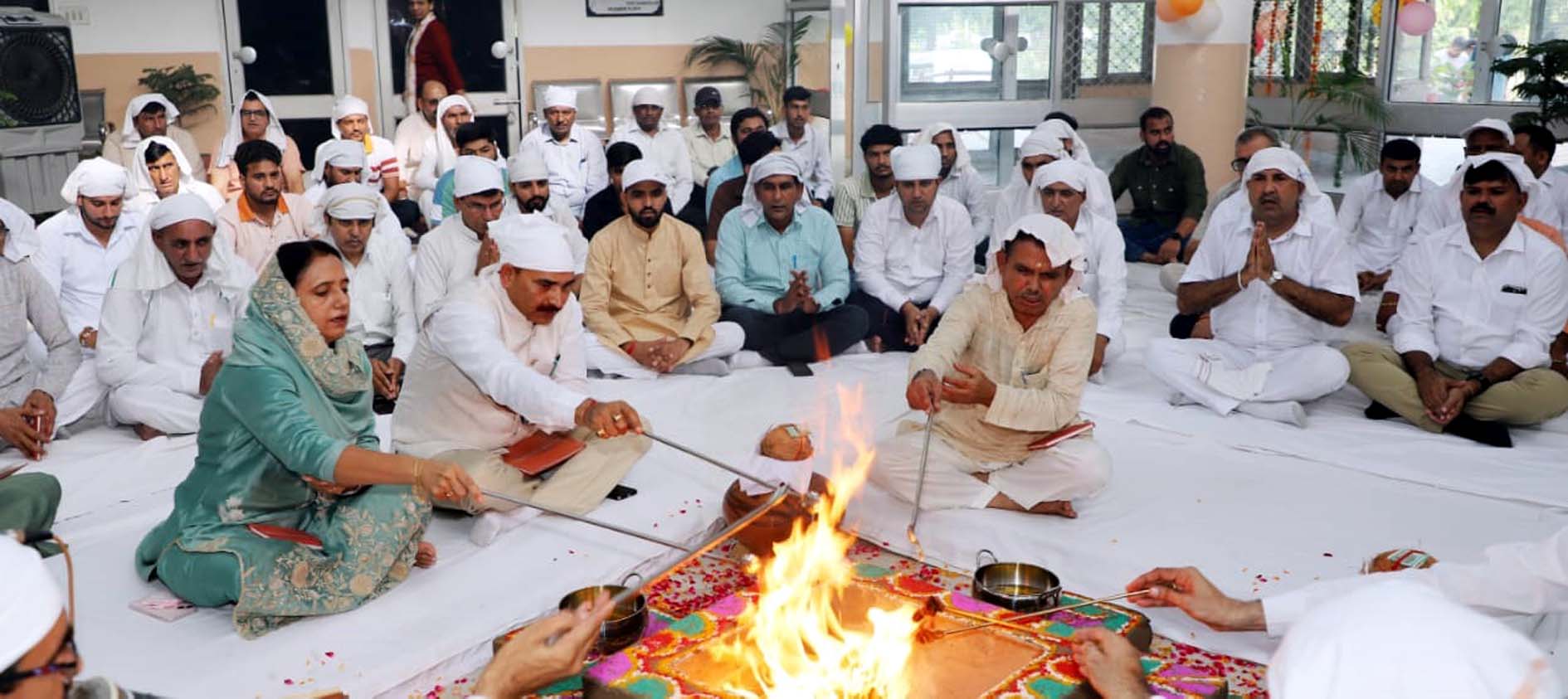 हिसार : गुरु जम्भेश्वर विवि में श्रद्धा एवं उल्लास से मनाया भगवान श्रीकृष्ण एवं गुरु जंभेश्वर जी महाराज जन्मोत्सव