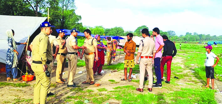 कांवड़ मेला के दृष्टिगत चलाया सत्यापन अभियान