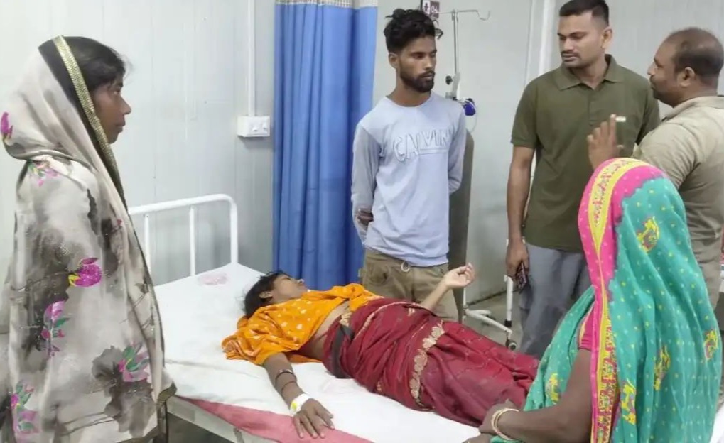 महिला पर तेंदुए का हमला, बटेसरा गांव में दहशत