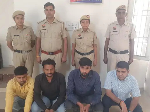 पलवल : गैस हादसे में एक्सईएन समेत चार  आरोपी गिरफ्तार