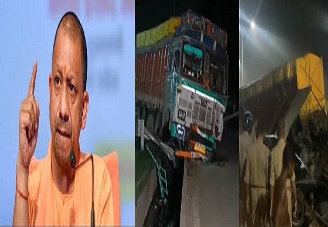 उप्र के मीरजापुर सड़क हादसे का मुख्यमंत्री याेगी ने लिया संज्ञान, अधिकारियों को दिए निर्देश