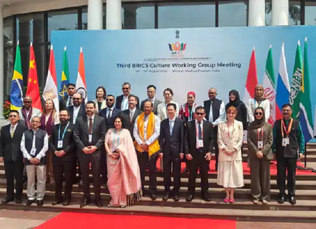 भोपाल में BRICS सम्मेलन की हलचल, आज आएंगे संस्कृति मंत्री; शाम को सांस्कृतिक महोत्सव