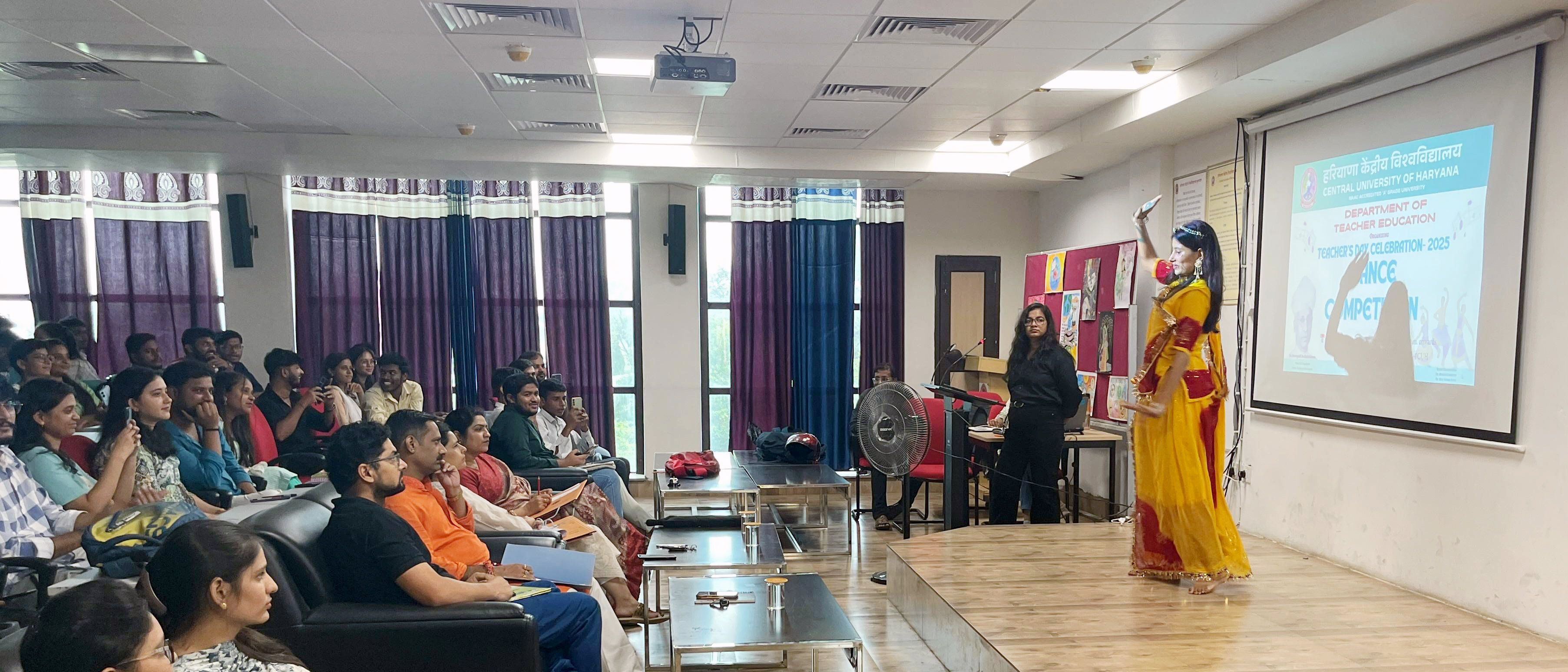 हरियाणा केंद्रीय विश्वविद्यालय में सांस्कृतिक और साहित्यिक प्रतियोगिताओं की शुरुआत