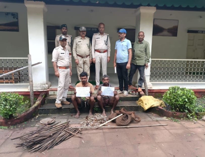 अनूपपुर: करंट लगाकर तेंदुए को मारने वाले 3 आरोपितों में से 2 गिरफ्तार, तीसरा फरार