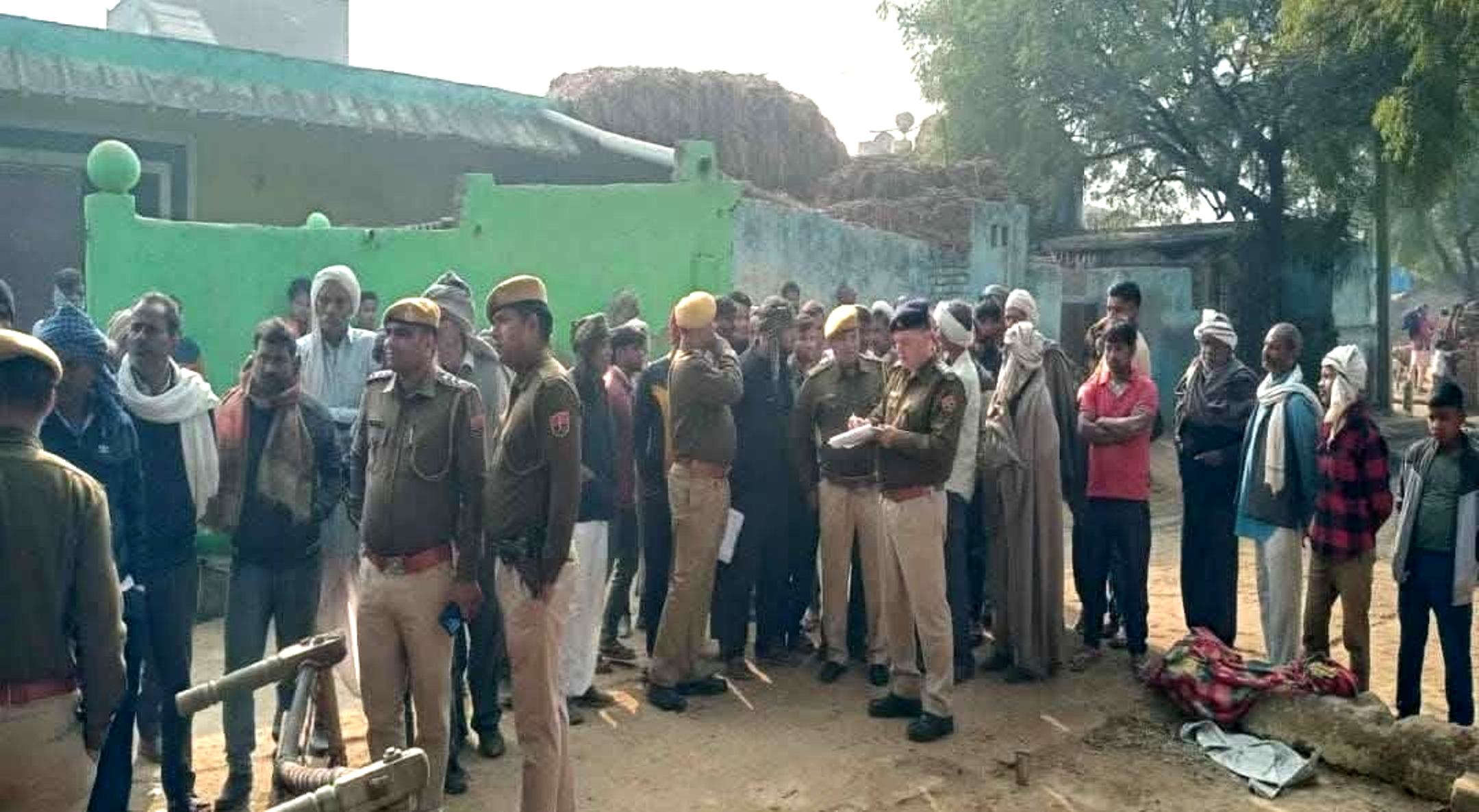 बेटे ने ईंट से प्रहार कर की अपनी मां की हत्या