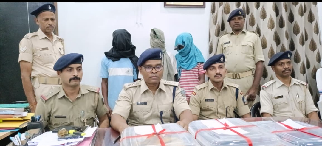 गैंगरेप मामले में तीन आरोपित गिरफ्तार