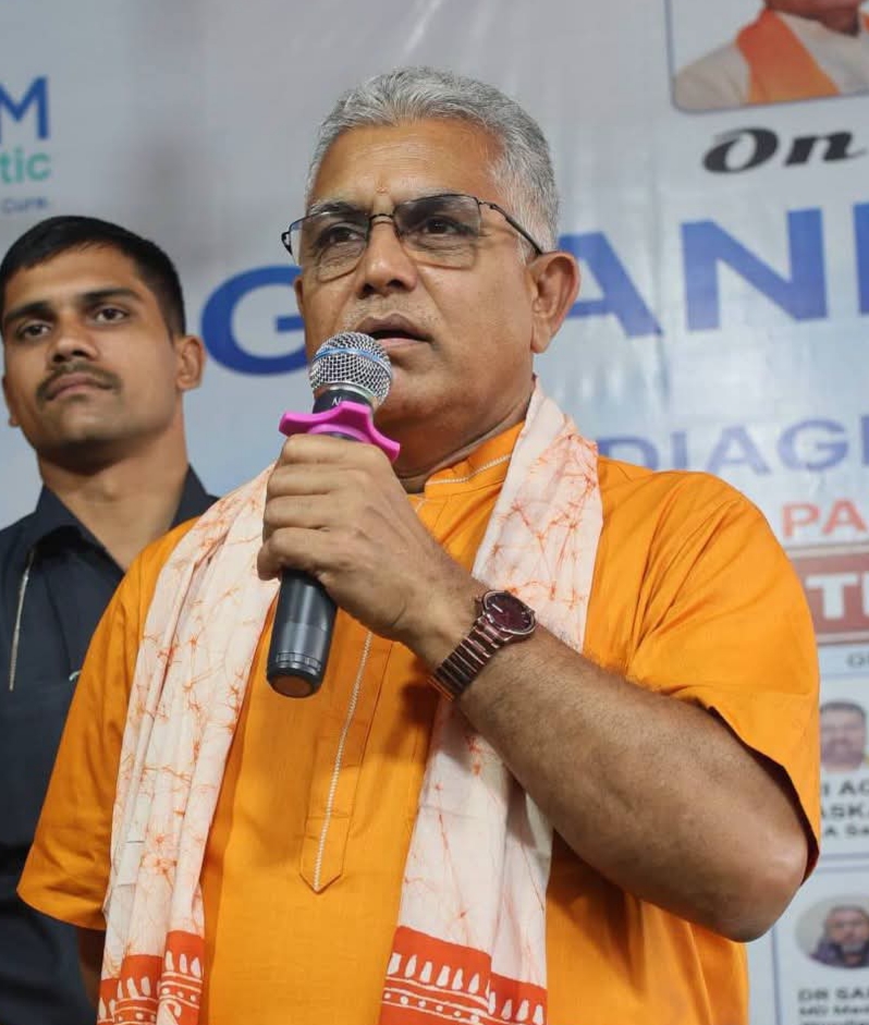 कांग्रेस पर दिलीप घोष का हमला, बोले- विभाजन की राजनीति अब नहीं चलेगी