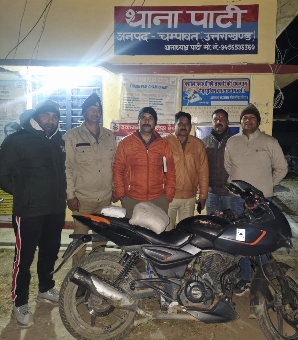 एसओजी-पुलिस की संयुक्त कार्रवाई, तस्कर फरार