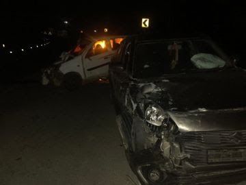 कोरबा : केंदई नेशनल हाईवे पर देर रात भीषण सड़क हादसा, दो की मौत, पांच घायल
