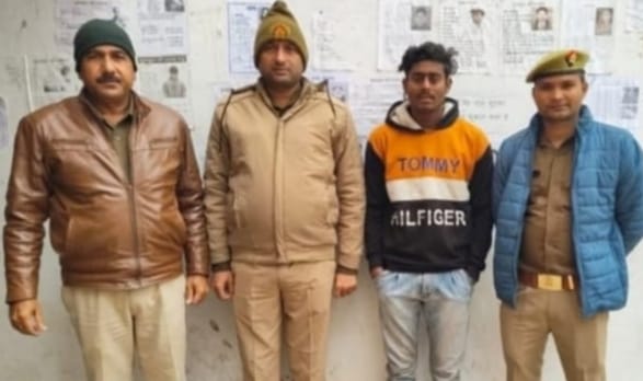 मीरजापुरः 20 हजार का इनामिया गैंगस्टर गिरफ्तार