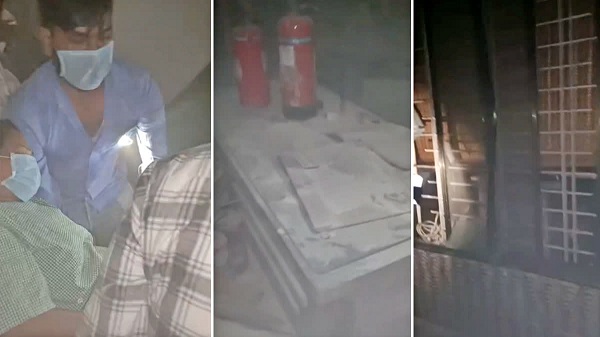 दीपशिखा हॉस्पिटल के इमरजेंसी वार्ड में आग, 21 मरीज सुरक्षित निकाले गए