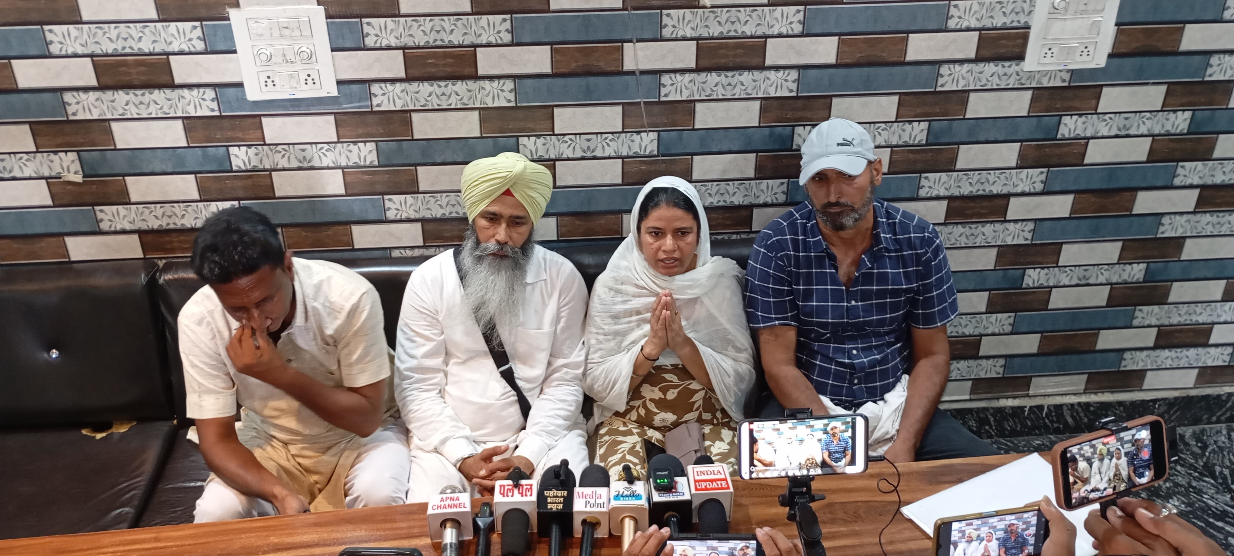 सिरसा:गुरसेवक हत्याकांड में परिजनों ने पुलिस की कार्यप्रणाली पर उठाए सवाल