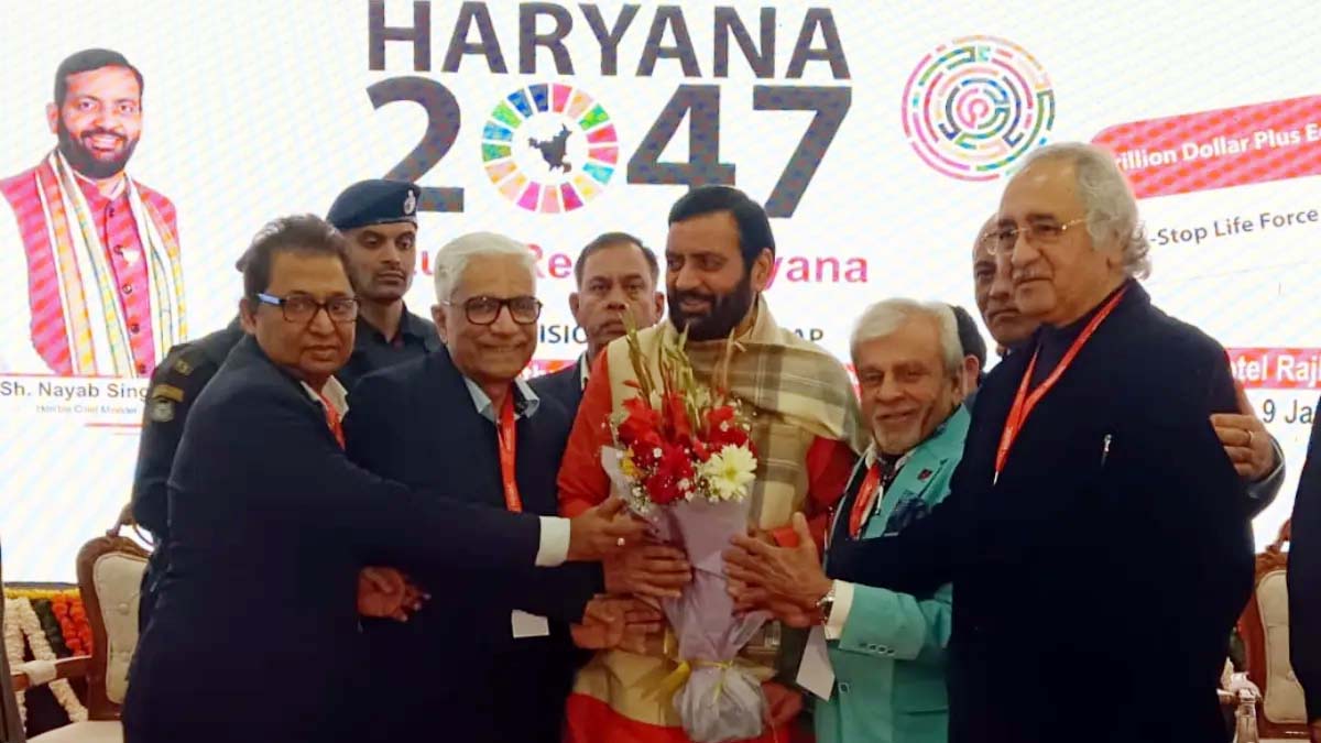 फरीदाबाद : सरकार और उद्योग विकास यात्रा के दो पहिये : नायब सैनी