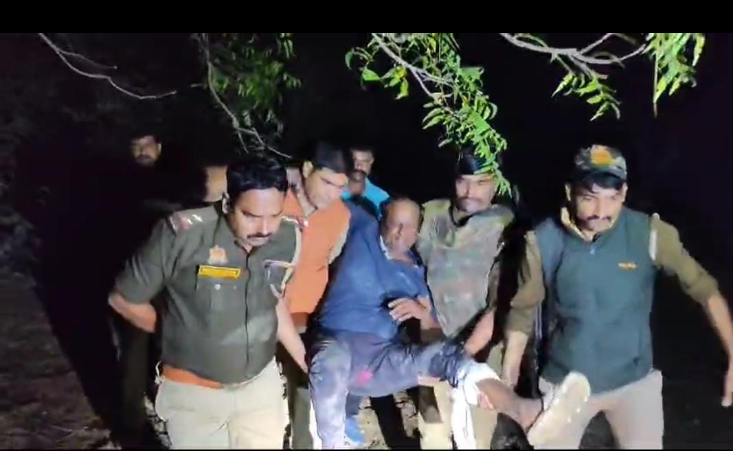पुलिस मुठभेड़़ में शातिर गोकश गोली लगने से घायल, अस्पताल में कराया भर्तीc