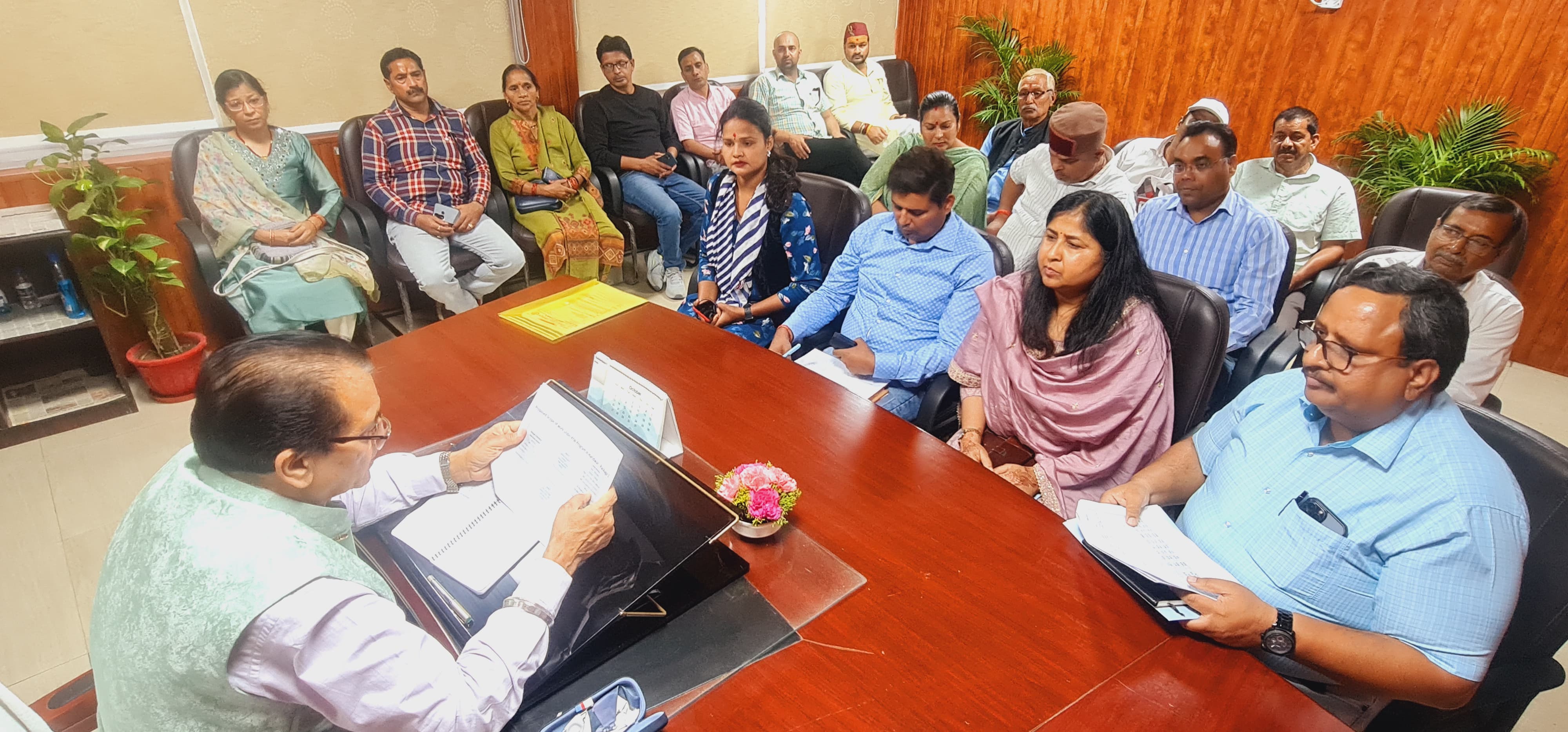 ऋषिकेश तथा हरिद्वार में सीवर लाइन कार्यों की समीक्षा