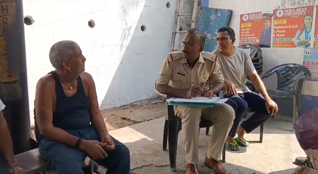अज्ञात व्यक्ति का शव बरामद