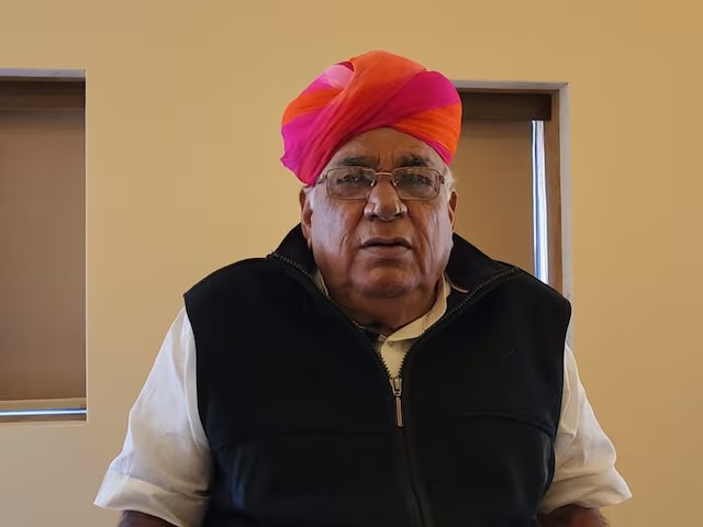 बाड़मेर-जैसलमेर के पूर्व सांसद कर्नल सोनाराम चौधरी का निधन, आज मोहनगढ़ में होगा अंतिम संस्कार