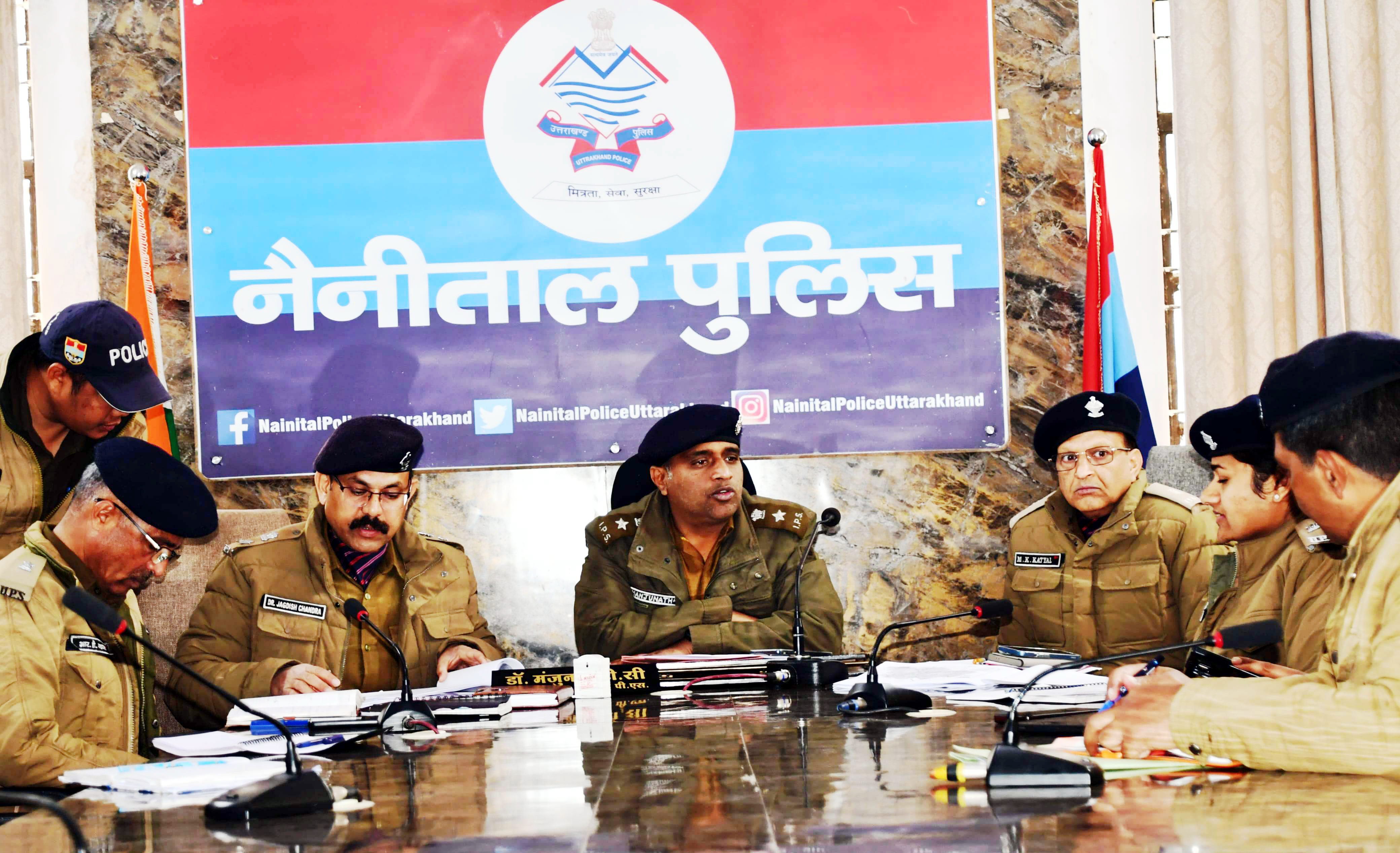नैनीताल: नववर्ष के अवसर पर सुरक्षा और यातायात प्रबंध के पुख्ता इंतजाम
