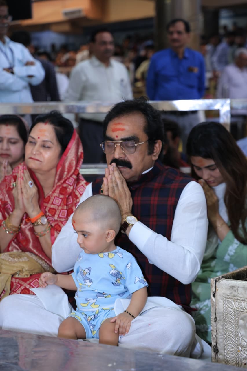 मंत्री राकेश सिंह ने किए महाकाल दर्शन