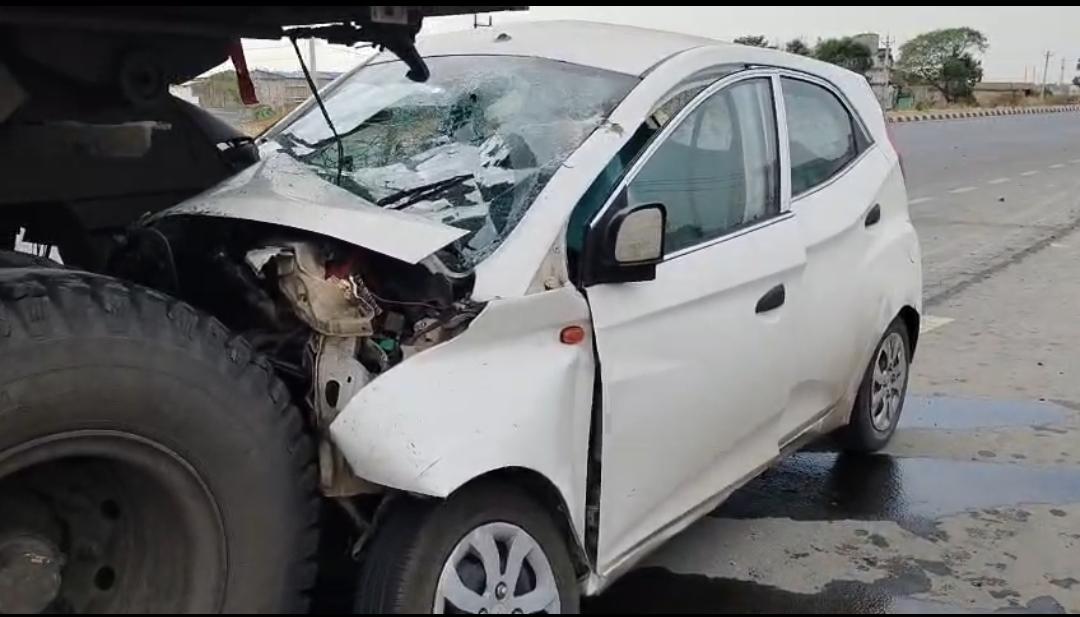 छत्तीसगढ़ के काेरबा में भीषण सड़क हादसा, एक ही परिवार के तीन लोगों की मौत