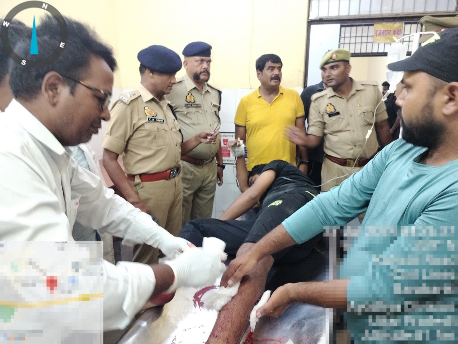 बाराबंकी: मुठभेड़ में अंतर्जनपदीय चाेर गिराेह के चार बदमाश गिरफ्तार, एक गाेली लगने से घायल