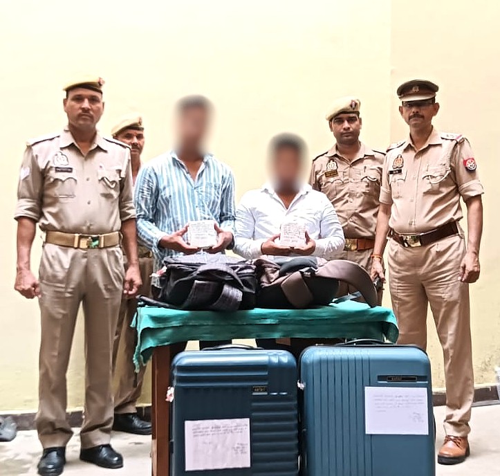 अंग्रेजी शराब 480 टेट्रा पैक बरामद, बिहार के दो तस्कर चढ़े हत्थे