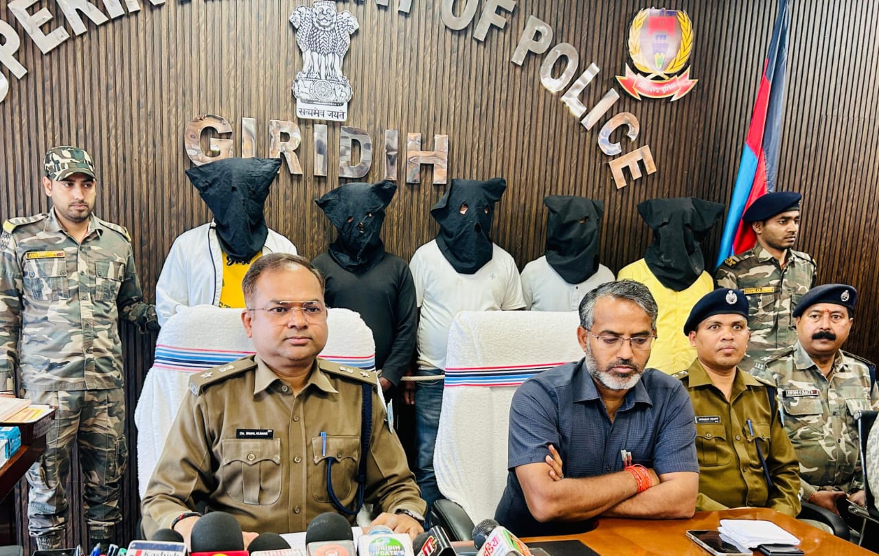 फायरिंग मामले में पांच गिरफ्तार