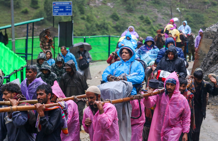 अमरनाथ यात्रा 2026: 56 हजार के पार पहुंची श्रद्धालुओं की संख्या, स्वास्थ्य टीमें पूरी तरह तैनात