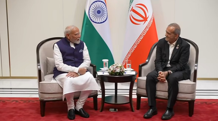 बिश्केक में मोदी-पेजेश्कियन की अहम मुलाकात, क्षेत्रीय हालात पर चर्चा