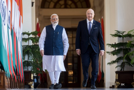 पीएम मोदी की मेहमाननवाजी से खुश ऑस्ट्रिया के चांसलर, जताया धन्यवाद