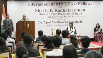 क्षेत्र, भाषा और जाति से ऊपर उठकर राष्ट्र सदैव सर्वोपरि है: उपराष्ट्रपति सीपी राधाकृष्णन